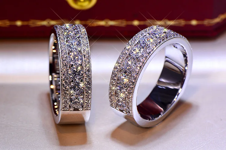Solid S925 Sterling Silver Color IF Cut Diamond Ring Fine Anillos De Bizuteria Wedding Silver 925 Jewelry Bijoux Gemstone Rings
Solid S925 Sterling Silver Color IF Cut Diamond Ring Fine Anillos De Bizuteria Wedding Silver 925 Jewelry Bijoux Gemstone Rings