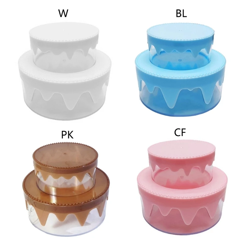 DIY Double Layer Cream Cake Storage Box Handmade Sundry Plastic Boxes Plastic Material for Table Decorations
DIY Double Layer Cream Cake Storage Box Handmade Sundry Plastic Boxes Plastic Material for Table Decorations