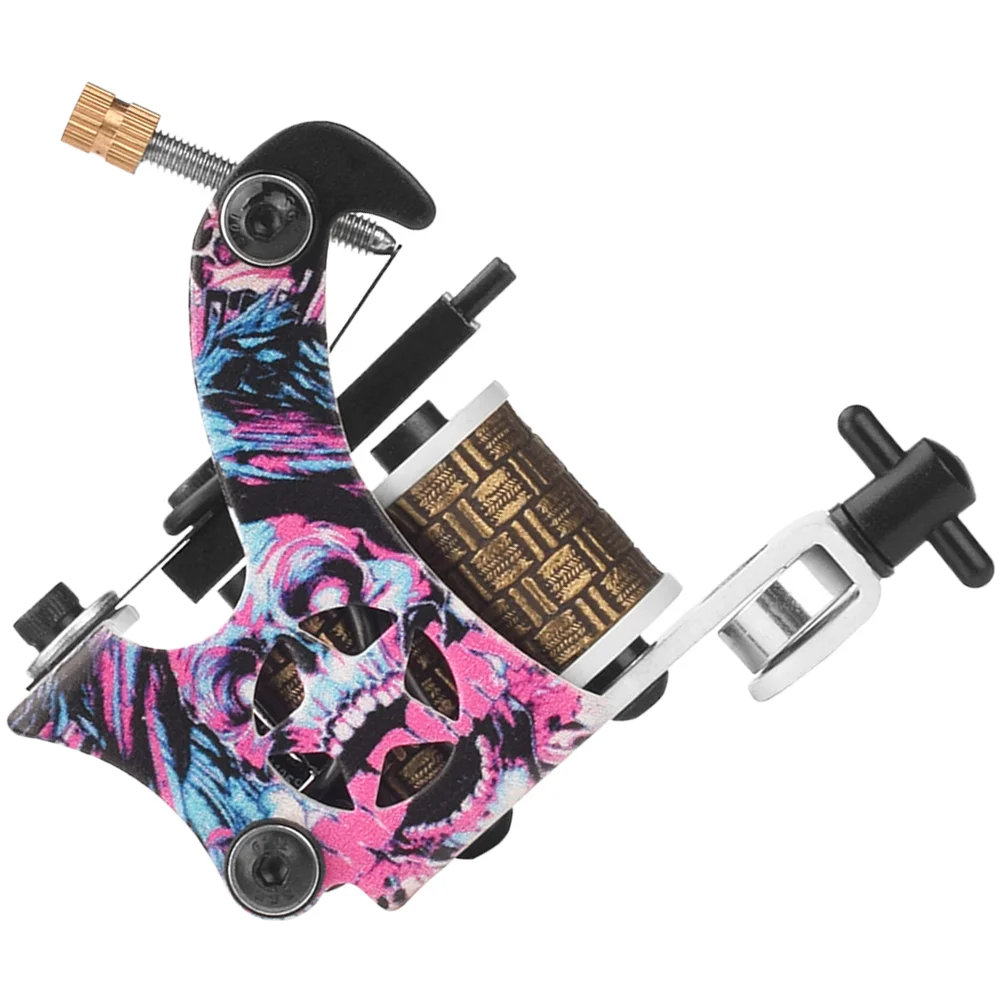 

Coil Tattoo Machine Tattooing Equipment Tattoos Iron Device Salon Tool Design Cast Supply Pink Gifts