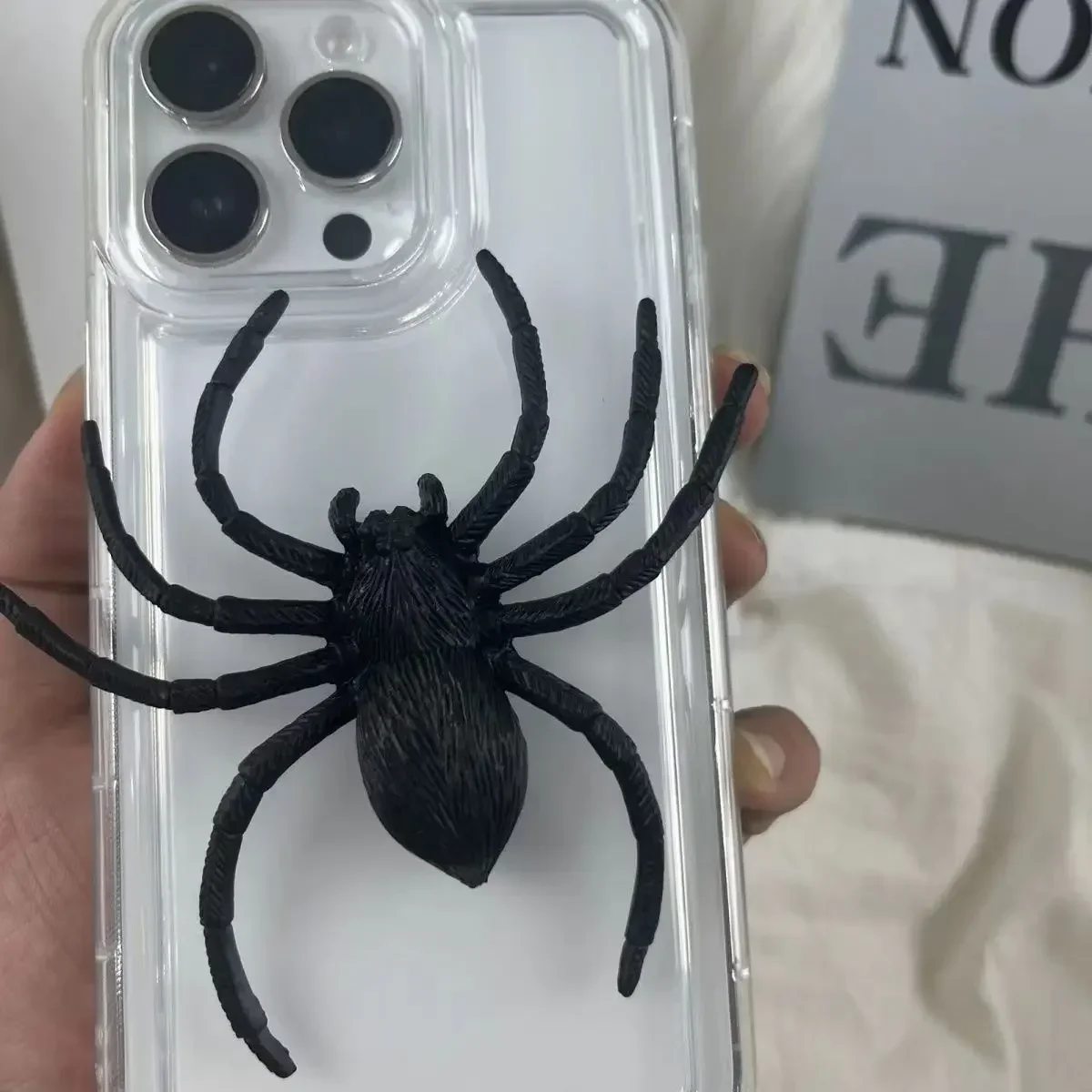 2024 Funny 3D Little Spider Suitable for IPhone 15/14/13/11 Phone Case Unique Design 13 Pro Max Phone Case Xr/xsmax 7 8 Plus
2024 Funny 3D Little Spider Suitable for IPhone 15/14/13/11 Phone Case Unique Design 13 Pro Max Phone Case Xr/xsmax 7 8 Plus