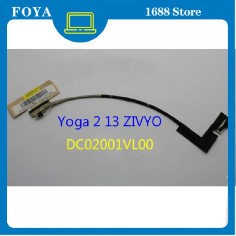 Replacement Repair Notebook LCD LVDS CABLE For Yoga 2 13 ZIVY0 screen cable display screen cable DC02001VL00
Replacement Repair Notebook LCD LVDS CABLE For Yoga 2 13 ZIVY0 screen cable display screen cable DC02001VL00