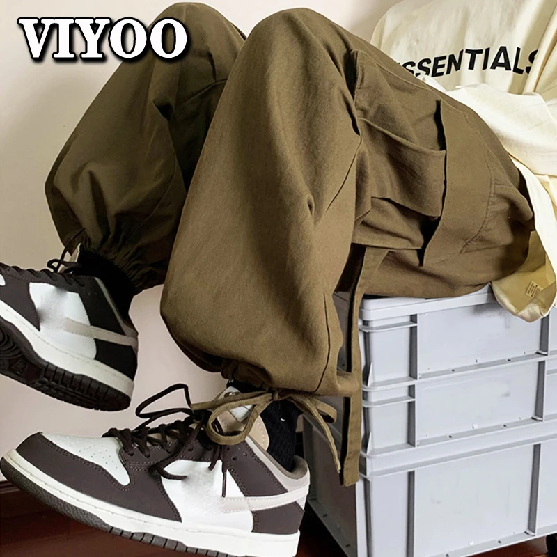 Men's Y2K Clothes Cargo Pants Baggy Oversized Functional Drawstring Pants 2023 Spring Tide High Street Casual Long Pants Fashion
Men's Y2K Clothes Cargo Pants Baggy Oversized Functional Drawstring Pants 2023 Spring Tide High Street Casual Long Pants Fashion