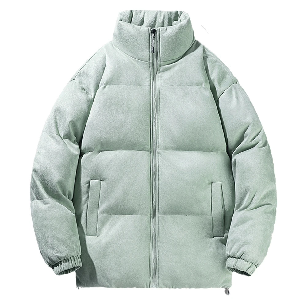 Casual Men Suede Winter Warm Parkas Man Jacket Thick Stand Collar Puffer Cotton-padded Quilted Coat Parka Tops Male Clothing
Casual Men Suede Winter Warm Parkas Man Jacket Thick Stand Collar Puffer Cotton-padded Quilted Coat Parka Tops Male Clothing