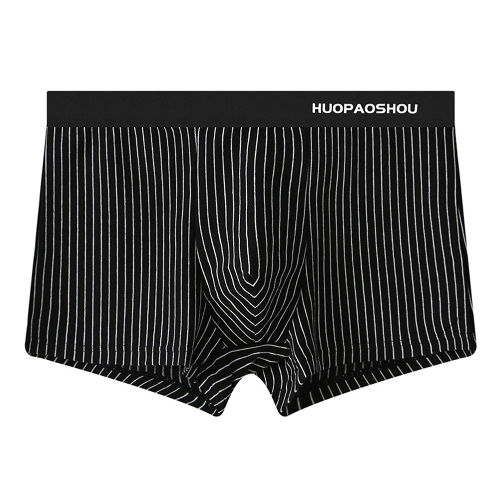 Mens Sexy Striped Boxer Briefs Cotton Skin-friendly Underpants Middle Waist Underwear Pouch Panties Loose Shorts Homewear
Mens Sexy Striped Boxer Briefs Cotton Skin-friendly Underpants Middle Waist Underwear Pouch Panties Loose Shorts Homewear