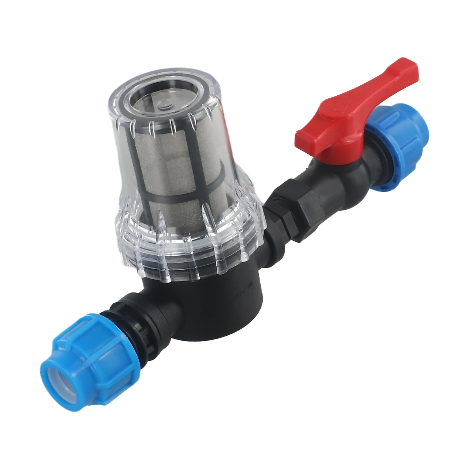 25mm 32mm PE Pipe Water Filter With Plastic Tube Quick Connector 80 Mesh Filter Garden Drip Irrigation Adapter
25mm 32mm PE Pipe Water Filter With Plastic Tube Quick Connector 80 Mesh Filter Garden Drip Irrigation Adapter