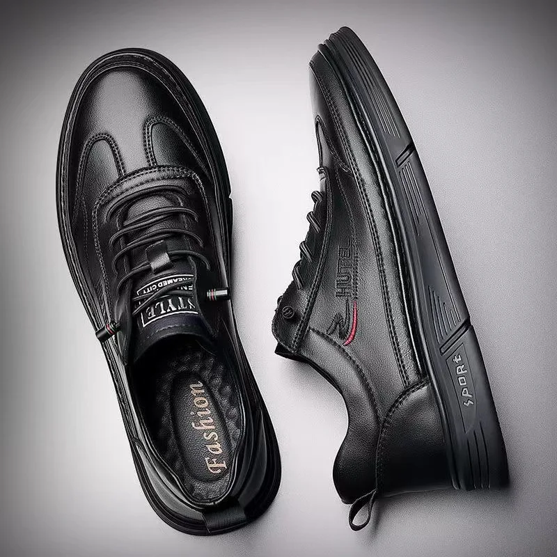 Men Shoe Men Genuine Leather Shoe Trend Versatile Casual Board Shoe Soft Sole Breathable Original Men Sneakers loafers Zapatilla
Men Shoe Men Genuine Leather Shoe Trend Versatile Casual Board Shoe Soft Sole Breathable Original Men Sneakers loafers Zapatilla