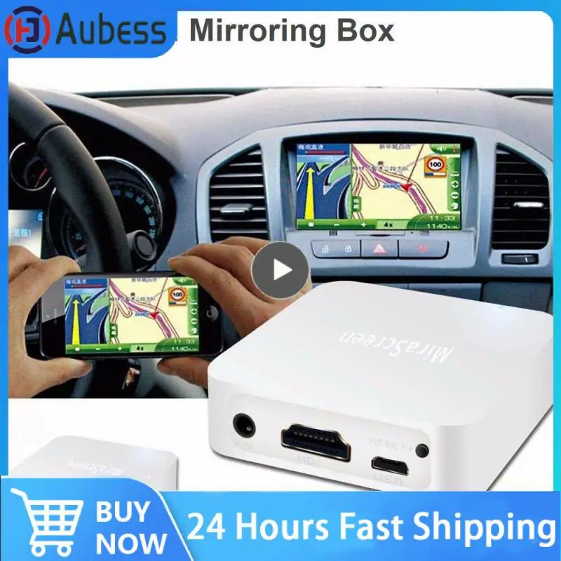 

MiraScreen X7 Car Multimedia Display Device Dongle WiFi 1080P Mirror Box Airplay Cables Adapters Sockets Car Electronics