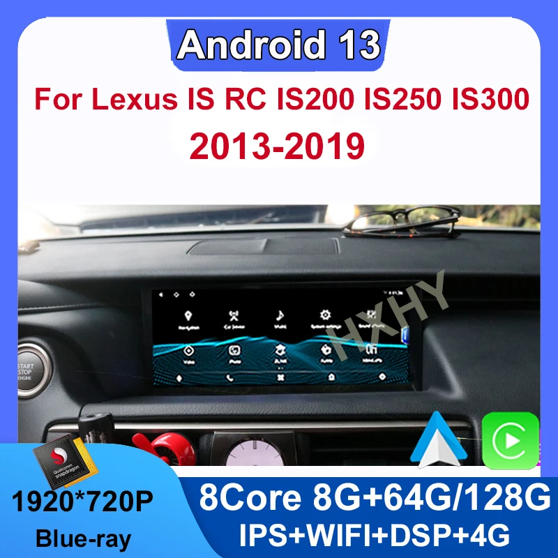 Android 13 Qualcomm 8 + 128G автомобильный Dvd-плеер для автомобиля Lexus RC IS 200 250 300 350 t навигация мультимедийный стерео
Android 13 Qualcomm 8 + 128G автомобильный Dvd-плеер для автомобиля Lexus RC IS 200 250 300 350 t навигация мультимедийный стерео