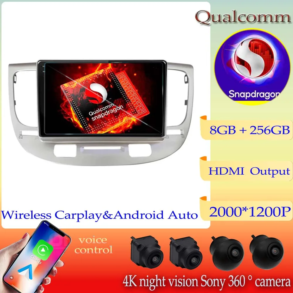 Qualcomm Snapdragon Android Carplay NO 2din DVD For Kia RIO 2 RIO2 2005 - 2011 Car Radio Multimedia Video Player GPS Navigation
Qualcomm Snapdragon Android Carplay NO 2din DVD For Kia RIO 2 RIO2 2005 - 2011 Car Radio Multimedia Video Player GPS Navigation