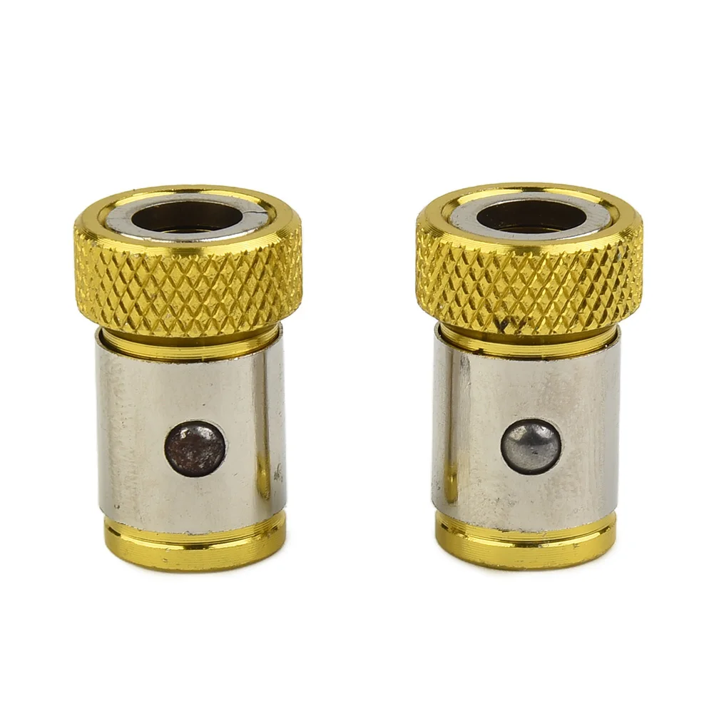 Durable Magnetic Rings Screwdriver Supplies Workshop 1/4 inch hex Driver Nut 2/5pcs Bit Gold Hand tools Removable
Durable Magnetic Rings Screwdriver Supplies Workshop 1/4 inch hex Driver Nut 2/5pcs Bit Gold Hand tools Removable