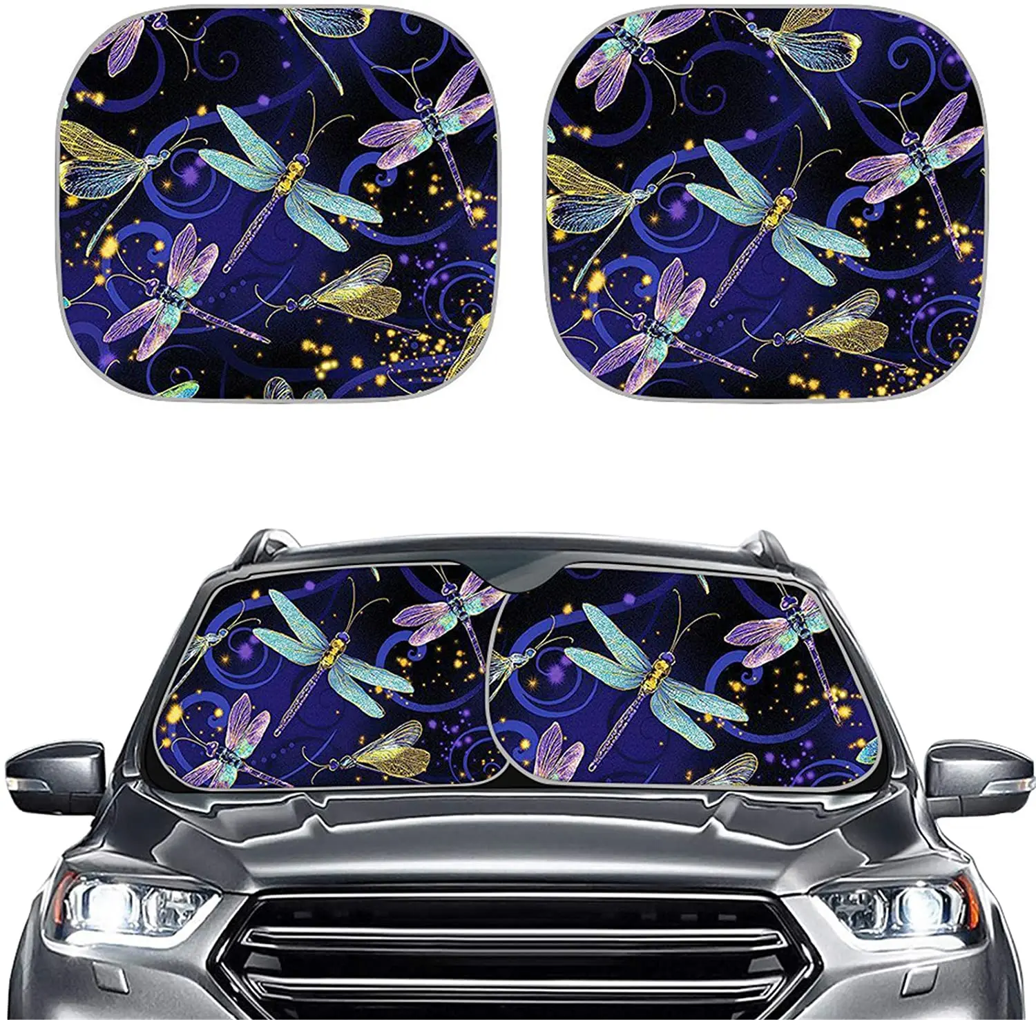 Belidome Dragonfly Car Pop-up Sunshades, Universal Front Windshield Sun Visor Protector Accessories from Sunlight UV
Belidome Dragonfly Car Pop-up Sunshades, Universal Front Windshield Sun Visor Protector Accessories from Sunlight UV