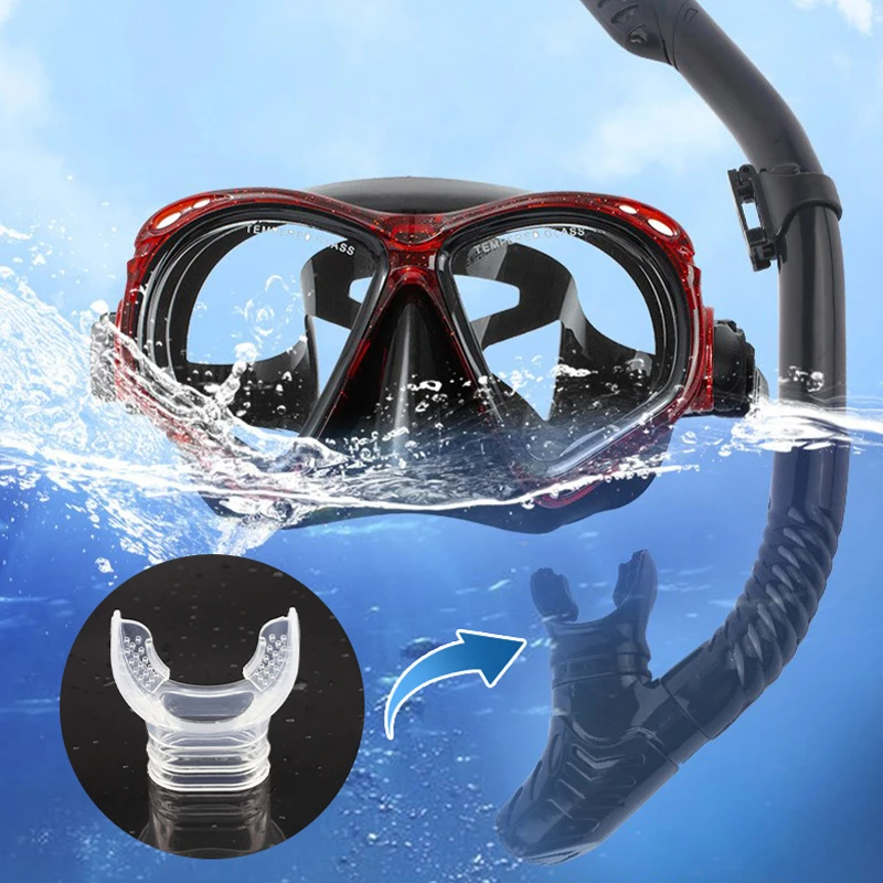 

Dive Tube Snorkel Silicone Clear Underwater Diving Snorkel Mouthpiece Regulator Accessories Outdoor Swimming Accessories