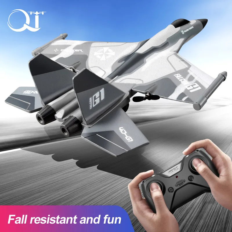 QJ 2022 RC Foam Airplane G1 LED Rc Airplane 2.4G RC Glider RC Fighter Glider Airplane Foam Boys Toys Gifts
QJ 2022 RC Foam Airplane G1 LED Rc Airplane 2.4G RC Glider RC Fighter Glider Airplane Foam Boys Toys Gifts
