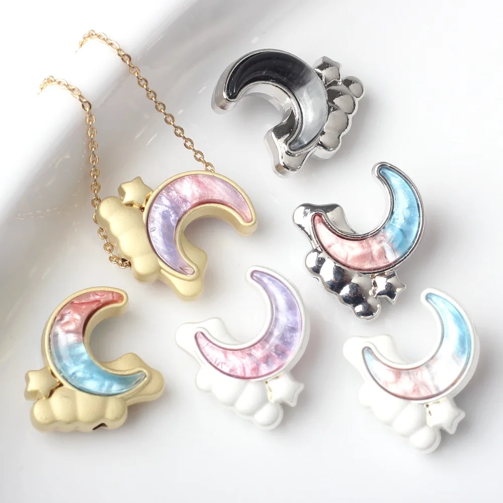 6pcs Alloy Moon Cloud Star Pendant Charms For Jewelry Making Handmade DIY Bracelet Earrings Necklace Ornament Accessories Craft
6pcs Alloy Moon Cloud Star Pendant Charms For Jewelry Making Handmade DIY Bracelet Earrings Necklace Ornament Accessories Craft