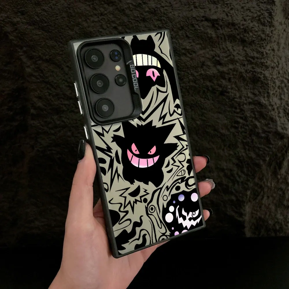 Pokemons Gengar Pocket Monster S25 Cases For Samsung S25 S24 Ultra Carcasa For Galaxy S23 S22 S21 FE S20 Ultra Plus Phone Cover Pokemons Gengar Pocket Monster S25 Cases For Samsung S25 S24 Ultra Carcasa For Galaxy S23 S22 S21 FE S20 Ultra Plus Phone Cover