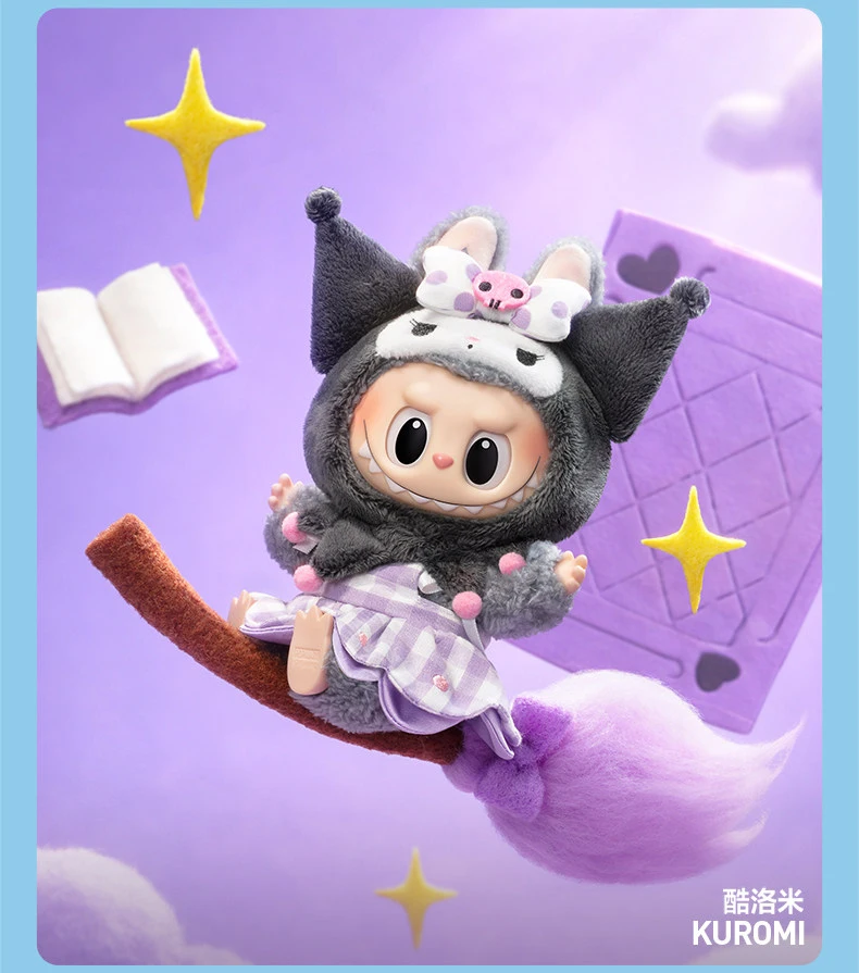 POP MART Labubu X Sanrio Family Vinyl Plush Doll Cute Collectible Figure Blind Box Trendy Keychain Gift POP MART Labubu X Sanrio Family Vinyl Plush Doll Cute Collectible Figure Blind Box Trendy Keychain Gift
