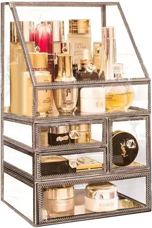 3pieces Stackable Skincare/Metal Cosmetic Makeup Storage/Countertop Holder for Bathroom Accessories
3pieces Stackable Skincare/Metal Cosmetic Makeup Storage/Countertop Holder for Bathroom Accessories