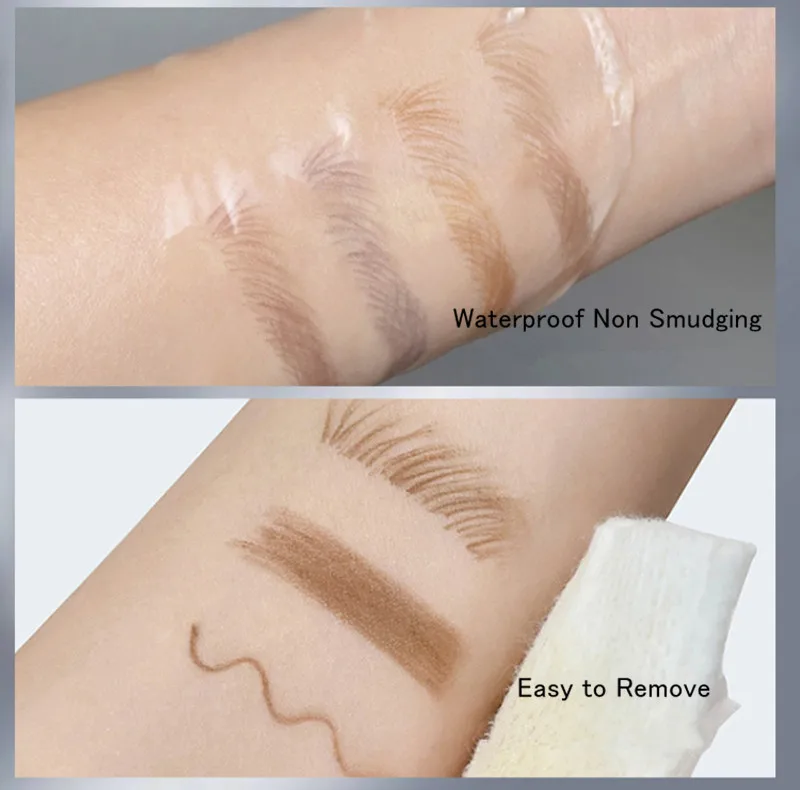 Hard Microblading Eyebrow Pen Natural Waterproof Wild Brows Long Lasting Eye Brow Definer Enhancers Eyes Cosmetic Tool 12