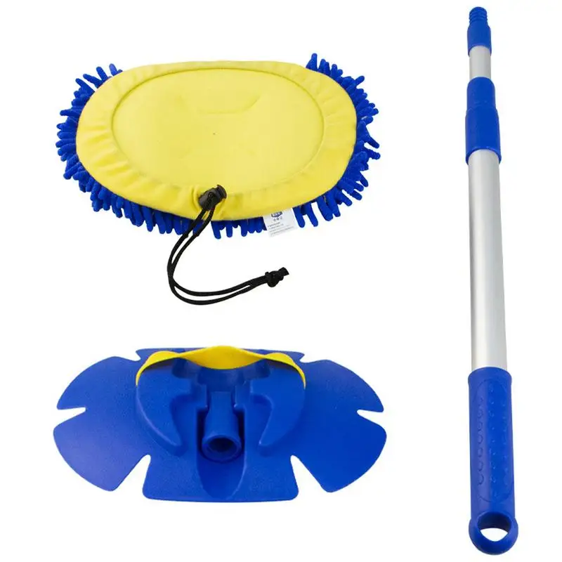 Car Wash Brush Telescoping Long Handle Cleaning Mop Chenille Broom Auto Accessories W/ Cloth Cover 3-in-1 Car Cleaning Brush 
Car Wash Brush Telescoping Long Handle Cleaning Mop Chenille Broom Auto Accessories W/ Cloth Cover 3-in-1 Car Cleaning Brush