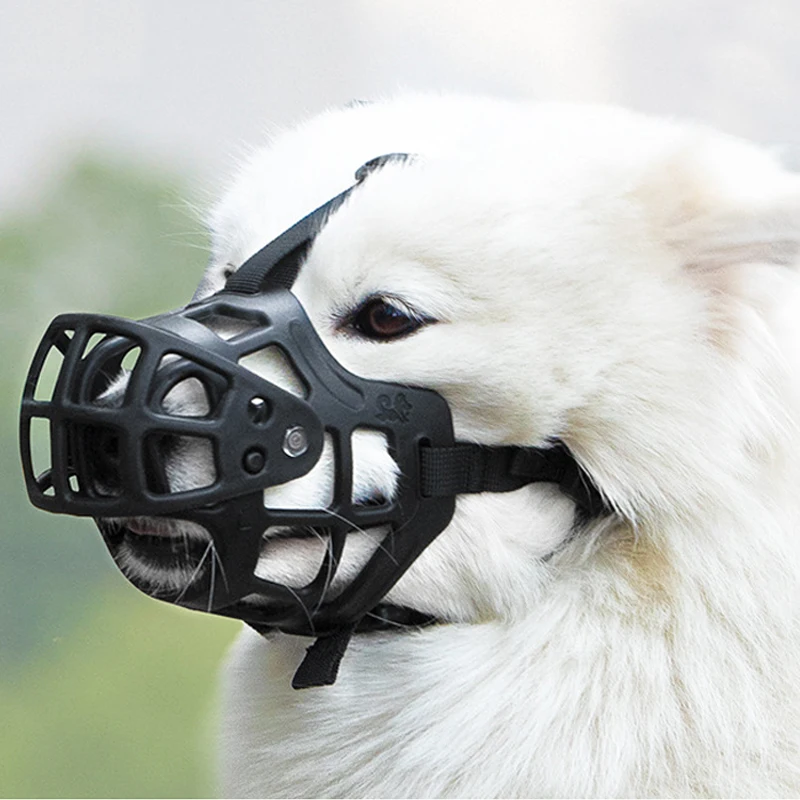 

Pet Dog Muzzle Anti-biting Small Large Dogs Mouth Muzzles Soft Glue Anti Bite Stop Barking Dogs Muzzle Durable Pets Muzzle Dog