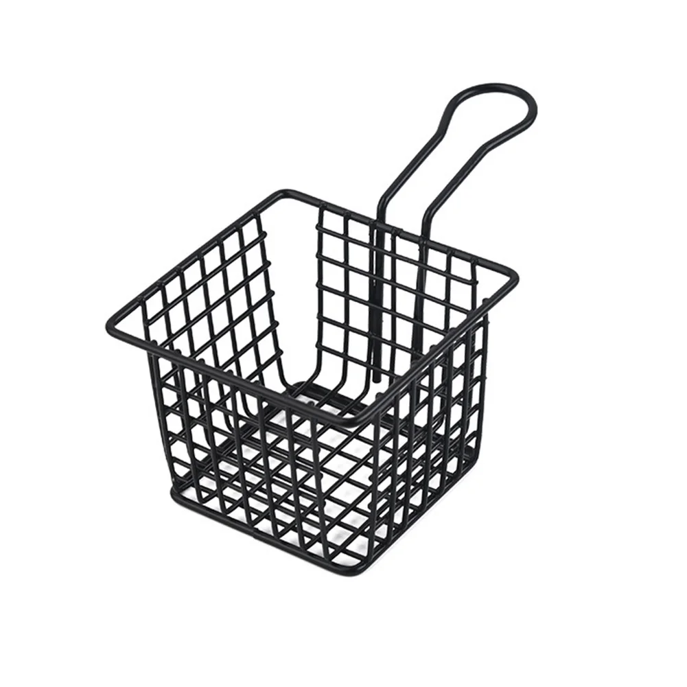 Wire Basket Chips Basket French Fries Basket Mini Stainless Steel Deep Fried Snack Basket Kitchen Tools & Gadgets
Wire Basket Chips Basket French Fries Basket Mini Stainless Steel Deep Fried Snack Basket Kitchen Tools & Gadgets