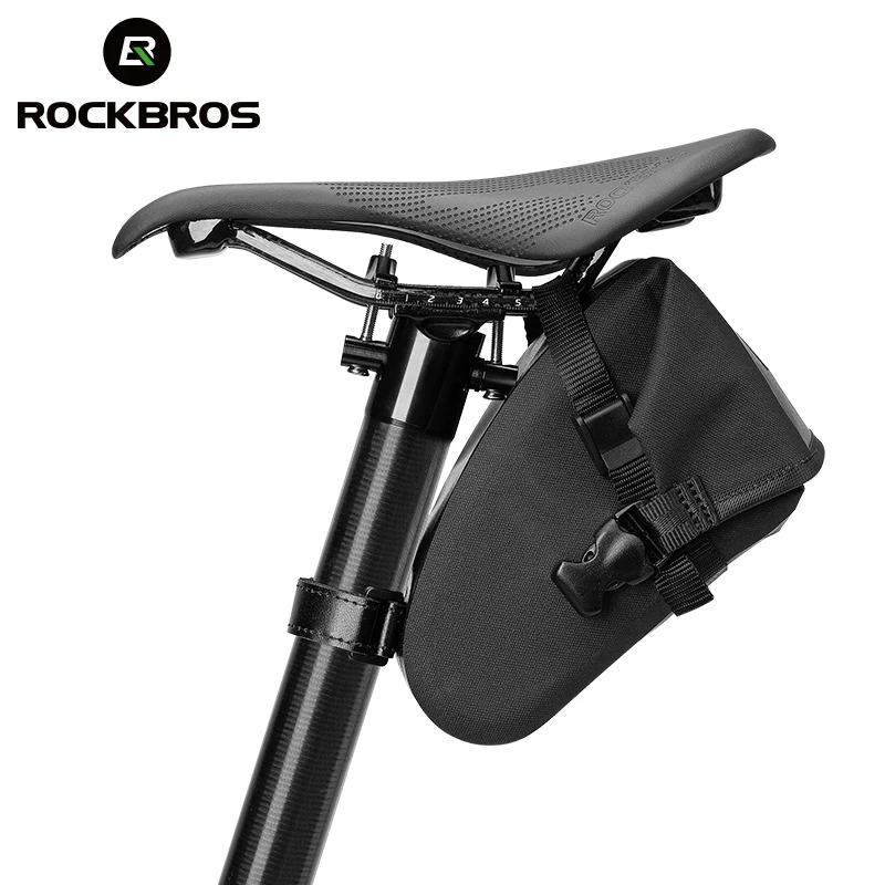 Водонепроницаемая велосипедная сумка ROCKBROS, портативная складная сумка из искусственной кожи с отражающей полосой, вместительный седельный мешок, велосипедные аксессуары 
Водонепроницаемая велосипедная сумка ROCKBROS, портативная складная сумка из искусственной кожи с отражающей полосой, вместительный седельный мешок, велосипедные аксессуары