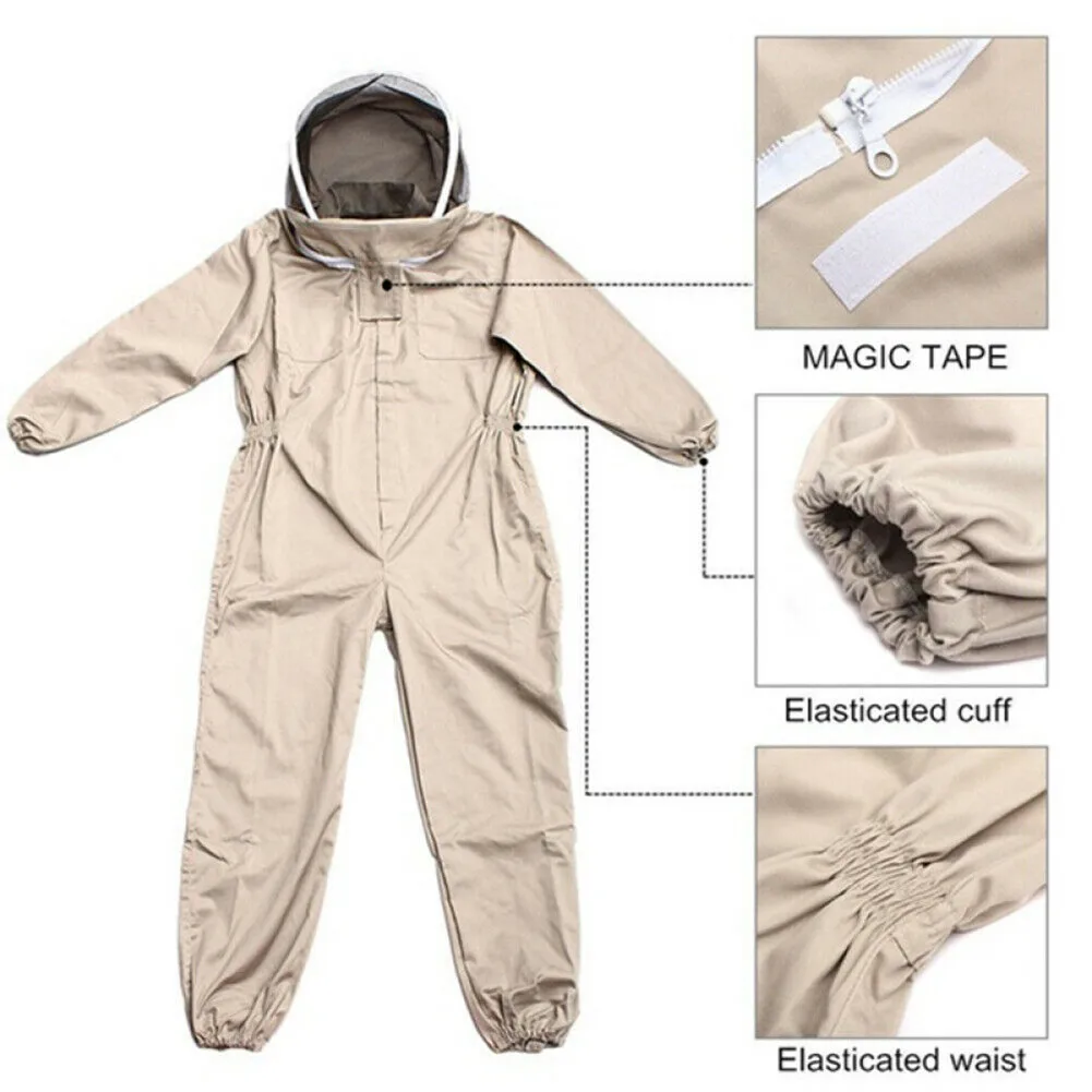 "Perform Your Beekeeping Tasks with Confidence and Protection Using Our Beekeeper Protective Clothing Set XL Size"
"Perform Your Beekeeping Tasks with Confidence and Protection Using Our Beekeeper Protective Clothing Set XL Size"