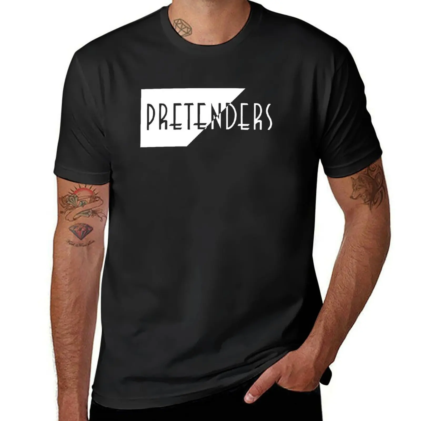 Футболка с надписью «Pretenders», Симпатичные топы, заготовки, простые графические мужские футболки с рисунком, большие и высокие
Футболка с надписью «Pretenders», Симпатичные топы, заготовки, простые графические мужские футболки с рисунком, большие и высокие