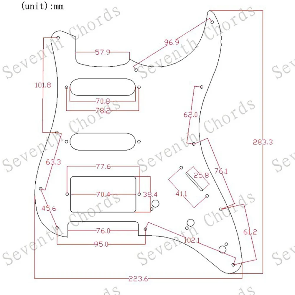3 Ply Guitar Pickguard For ST SQ Multicolor Replacement Accessories Celluloid Electric Guitars Universal Durable
3 Ply Guitar Pickguard For ST SQ Multicolor Replacement Accessories Celluloid Electric Guitars Universal Durable