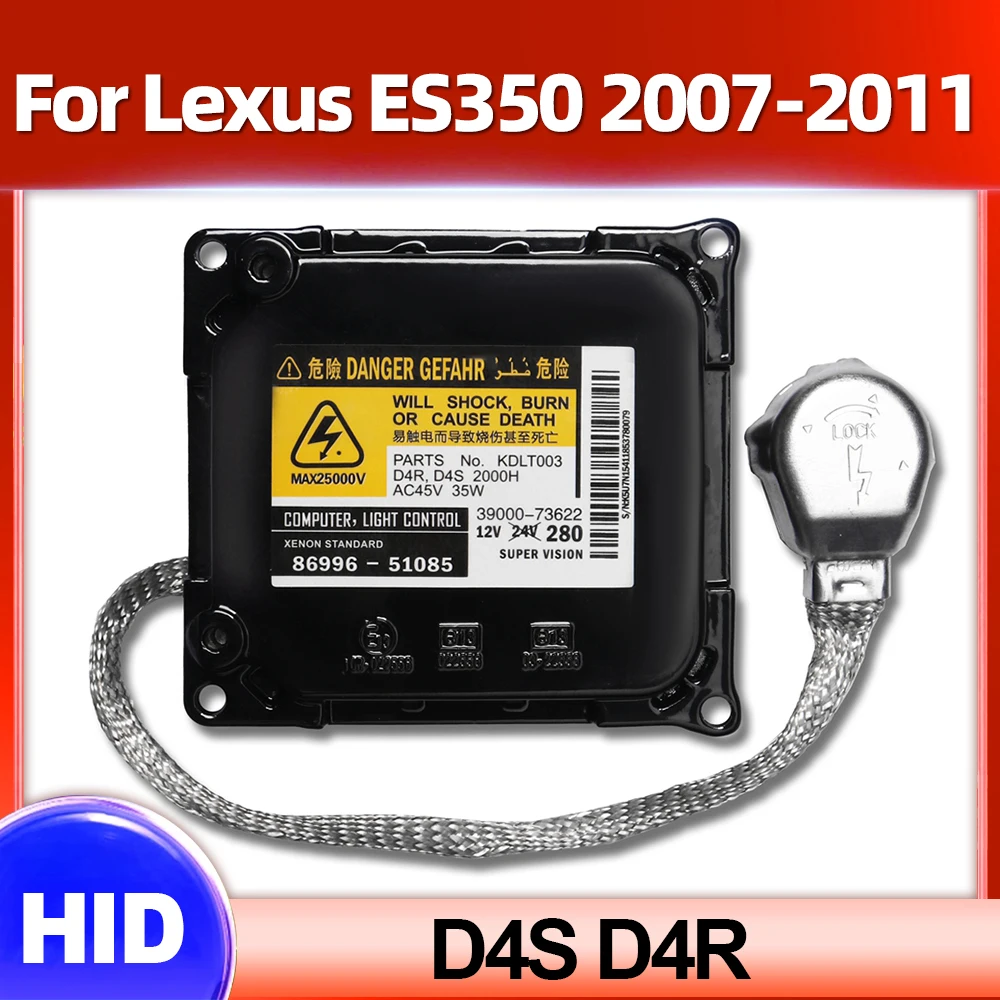 

D4S D4R HID Xenon Headlight Control Unit Ballasts OEM 86996-51085 Xenon Lamps Ballast For Lexus ES350 2007 2008 2009 2010 2011