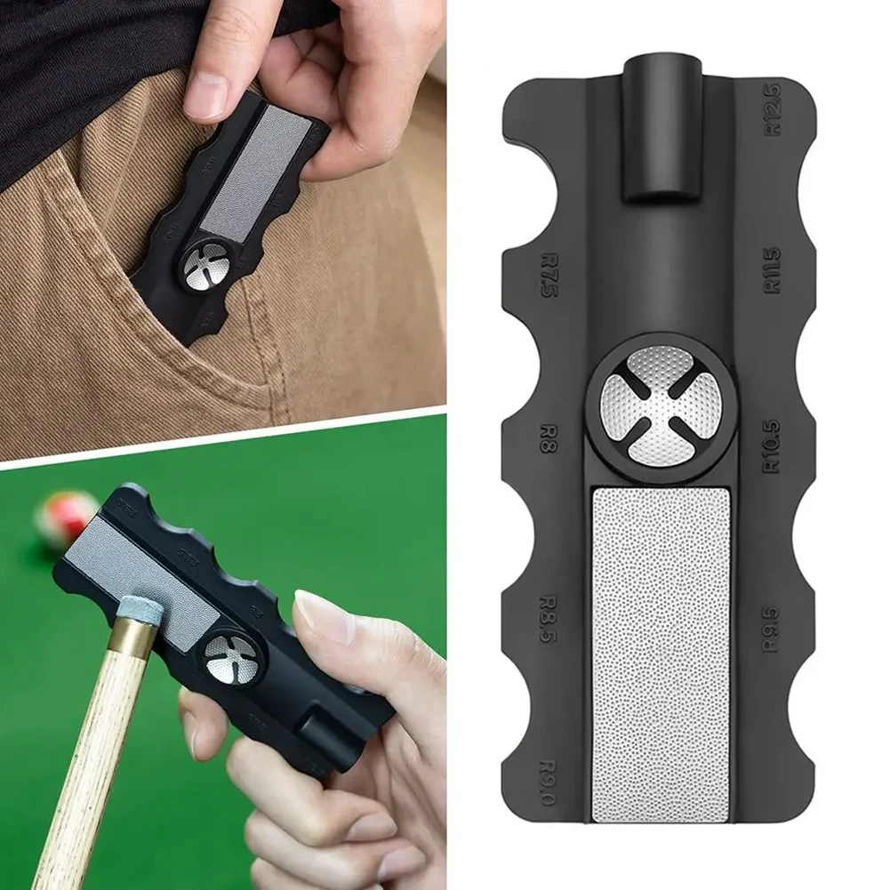 5 In 1 Pool Cue Tip Repair Tool Billiards Snooker Cue Tip Trimmer/Tapper/Smoother/Shaper/Burnisher Radius Gauge Care Tool
5 In 1 Pool Cue Tip Repair Tool Billiards Snooker Cue Tip Trimmer/Tapper/Smoother/Shaper/Burnisher Radius Gauge Care Tool
