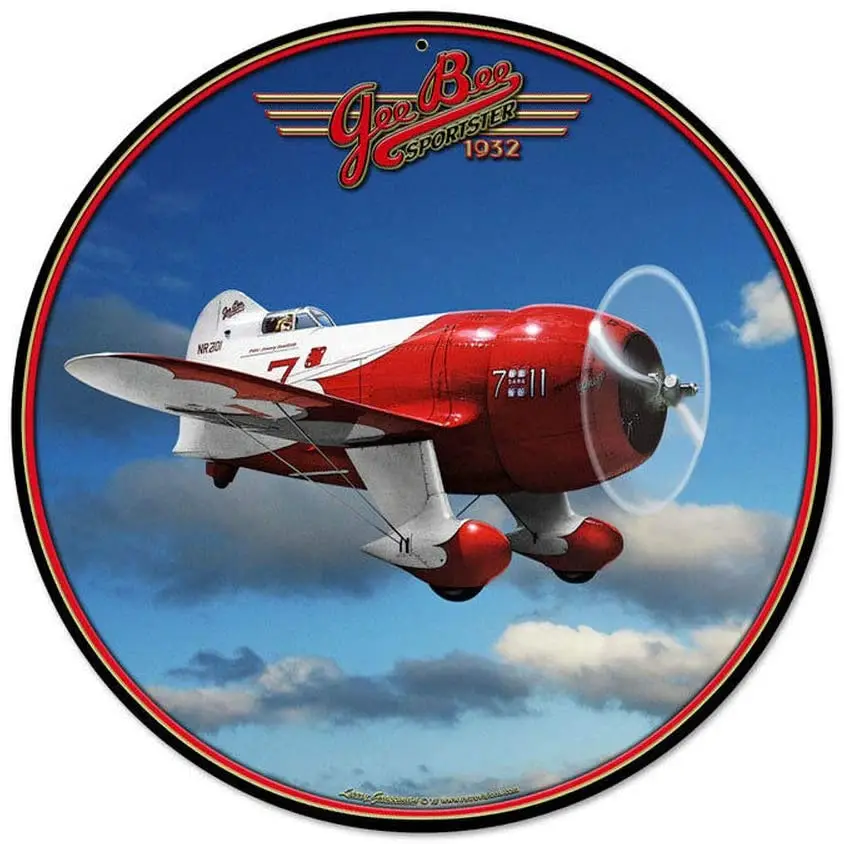 Gee Bee Racer Round Metal Tin Sign Bar Cafe Home Garage Wall Decoration 12 Inch home decoration wall farmhouse home decor
Gee Bee Racer Round Metal Tin Sign Bar Cafe Home Garage Wall Decoration 12 Inch home decoration wall farmhouse home decor
