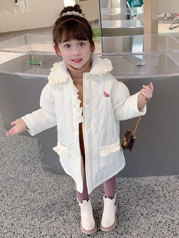 Girls'cotton-Padded Clothes Coat Autumn and Winter 2023 New Fashionable Children's Clothing Cotton-Padded Jacket Winter Baby Gir
Girls'cotton-Padded Clothes Coat Autumn and Winter 2023 New Fashionable Children's Clothing Cotton-Padded Jacket Winter Baby Gir