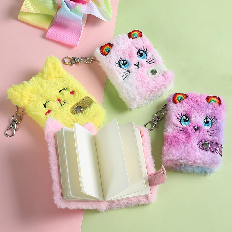 Note Pad Pendant Keychain Plush Notebook Journal Book Furry Cats Notebook Cute Cat Girls Daily Planner Stationery Notepad
Note Pad Pendant Keychain Plush Notebook Journal Book Furry Cats Notebook Cute Cat Girls Daily Planner Stationery Notepad