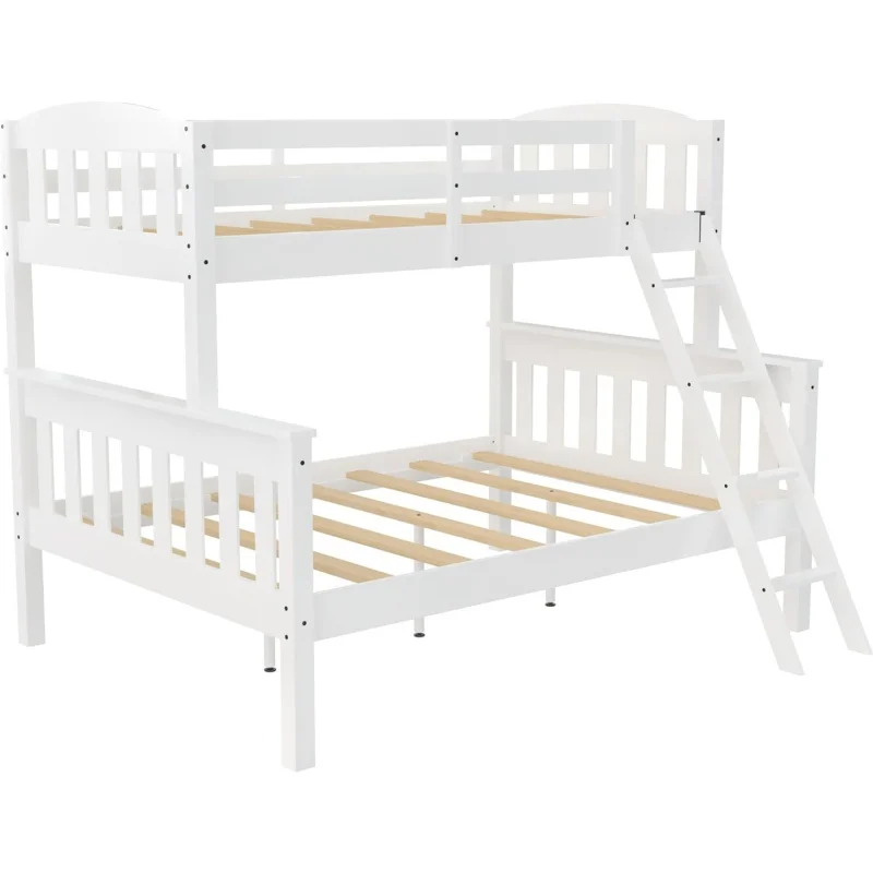 Двухъярусные кровати Dorel Living Airlie из массива дерева, с лестницей и защитной рейкой, белого цвета
Двухъярусные кровати Dorel Living Airlie из массива дерева, с лестницей и защитной рейкой, белого цвета
