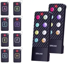 NEW Upgraded Key Finder with Extra Backup RF Transmitter and Lanyards, Simjar Wireless RF Item Locator Tracker Support Remote
NEW Upgraded Key Finder with Extra Backup RF Transmitter and Lanyards, Simjar Wireless RF Item Locator Tracker Support Remote
