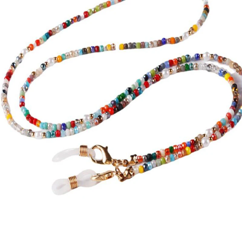 Daisy Beads Glasses Chain Non-slip Sunglasses Holder Mixed Color Necklace Hangs Masks Chain Sun Glasses Lanyard Eyewear Cord
Daisy Beads Glasses Chain Non-slip Sunglasses Holder Mixed Color Necklace Hangs Masks Chain Sun Glasses Lanyard Eyewear Cord