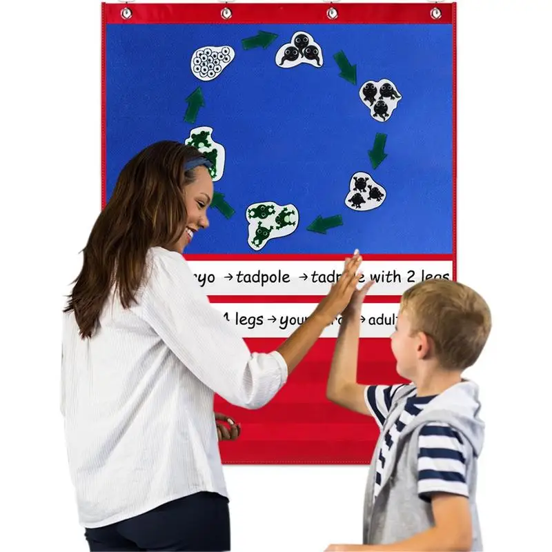 Standard Pocket Chart Blue Pocket Chart With 15 Dry Erase Cards And 50 Sticker Dots Classroom Pocket Chart For Sentence Strips
Standard Pocket Chart Blue Pocket Chart With 15 Dry Erase Cards And 50 Sticker Dots Classroom Pocket Chart For Sentence Strips