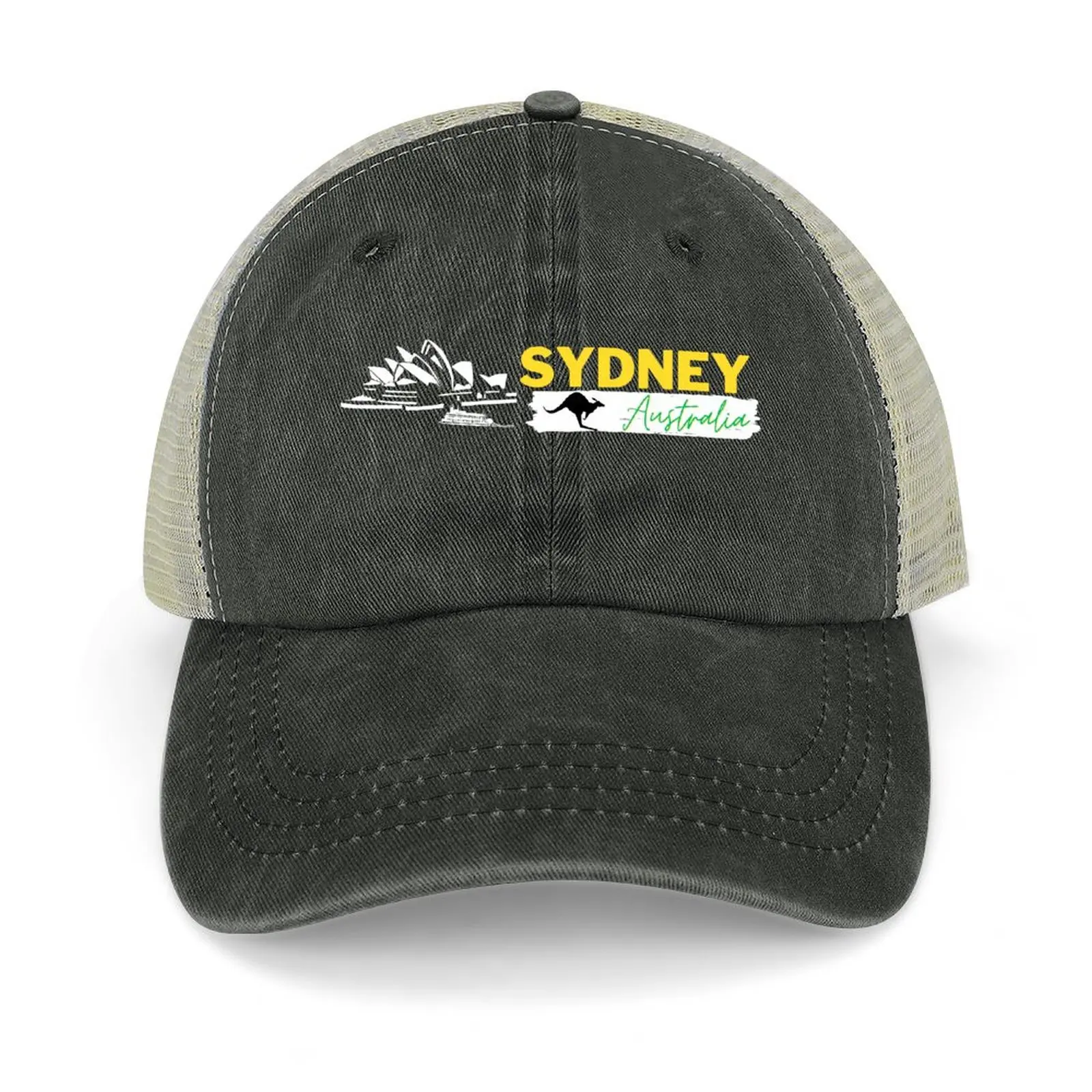 

SYDNEY Australia kangaroo Cowboy Hat |-F-| foam party Hat New In The Hat Hats For Men Women's