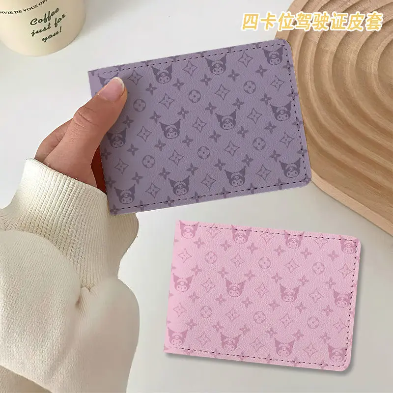 Kawaii Sanrio Anime Kuromi Lovely Driver's License Protective Cover Cute Cartoon Girly Heart Card Sleeve Case Gifts
Kawaii Sanrio Anime Kuromi Lovely Driver's License Protective Cover Cute Cartoon Girly Heart Card Sleeve Case Gifts