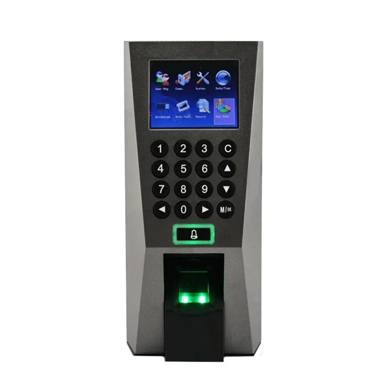 

F18 Biometric Fingerprint Door Access Control System Time Attendance Machine with Free Software Optional RFID Card Reader