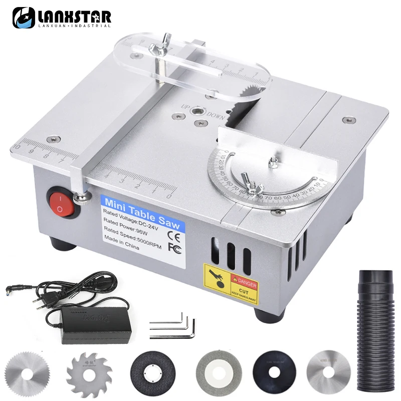 Mini Table Saw Woodworking Electric Bench Saw Handmade DIY Hobby Model Crafts Cutting Tool 96W Electric Desktop Saws
Mini Table Saw Woodworking Electric Bench Saw Handmade DIY Hobby Model Crafts Cutting Tool 96W Electric Desktop Saws