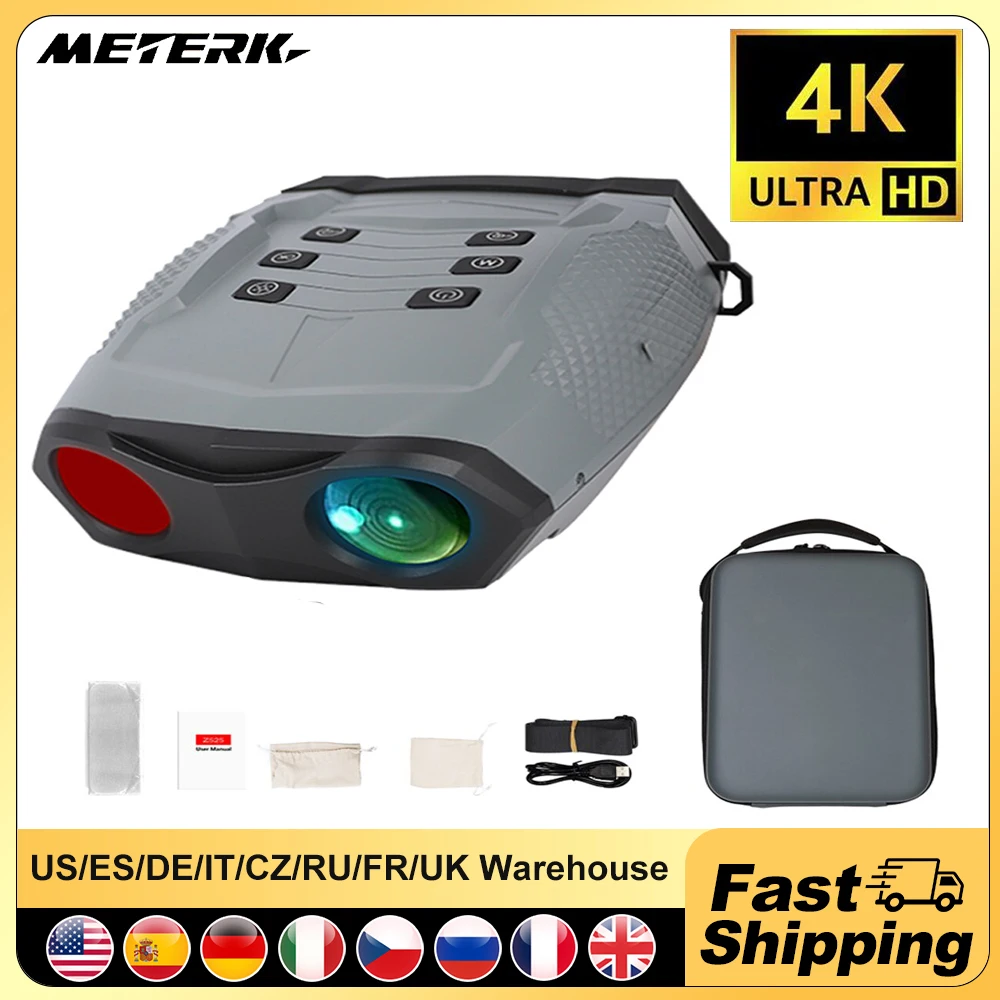 4K Night Vision Infrared Night Vision Device Low Light Full Color 48MP Photo 600M FullDark Viewing Binocular for Camping Hunting
4K Night Vision Infrared Night Vision Device Low Light Full Color 48MP Photo 600M FullDark Viewing Binocular for Camping Hunting