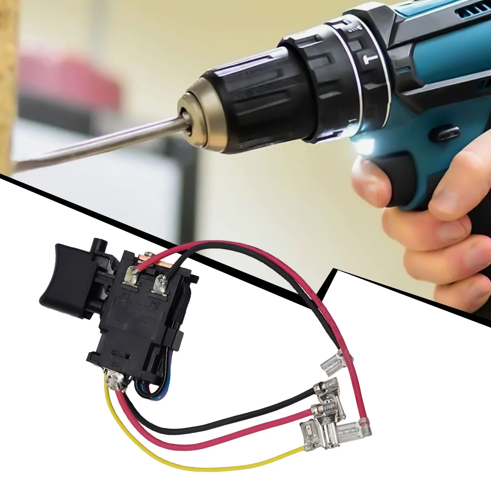 Replacement Part 1pc Switch Switch Replacement 6388876 DF347DWE DF457D Driver Drill For 638887-6 Easy To Install
Replacement Part 1pc Switch Switch Replacement 6388876 DF347DWE DF457D Driver Drill For 638887-6 Easy To Install
