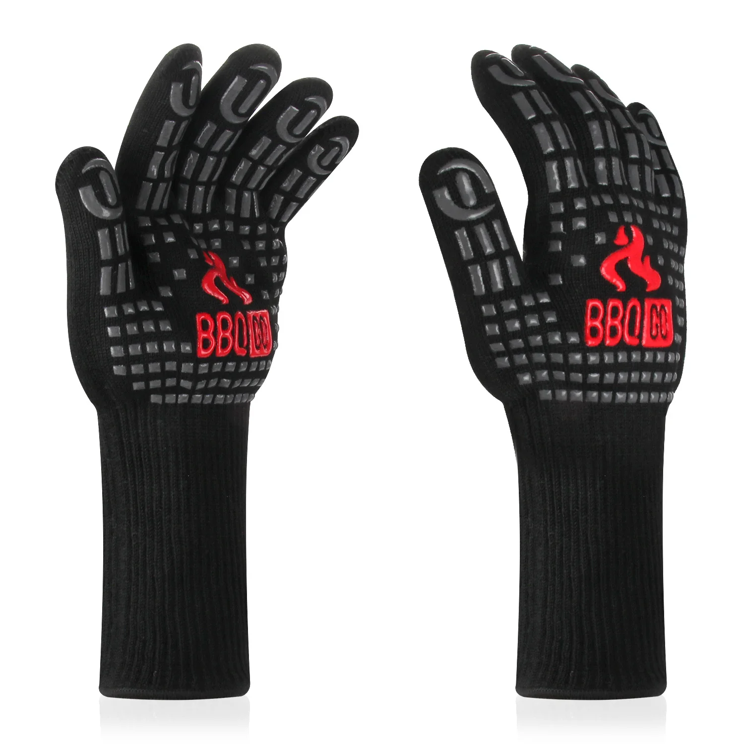 14Inch BBQ Grill Gloves Heat Resistant GMG New Material 1472℉ Silicone Non-Slip Cooking Baking Barbecue Oven Gloves BBQ Gloves
14Inch BBQ Grill Gloves Heat Resistant GMG New Material 1472℉ Silicone Non-Slip Cooking Baking Barbecue Oven Gloves BBQ Gloves