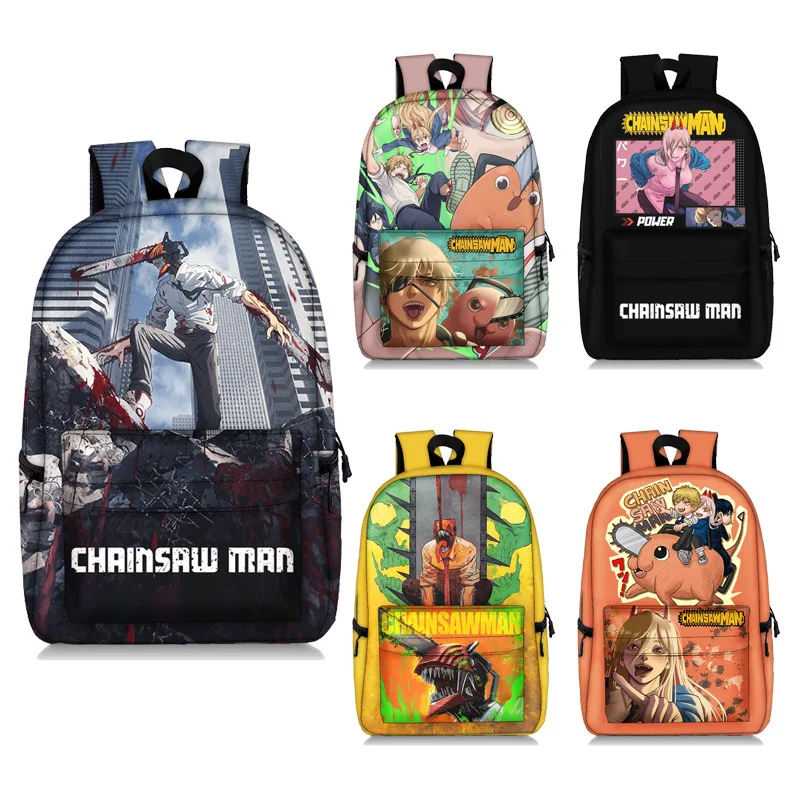 Chainsaw Man Large-capacity Student Backpack Polyester Full Printed Schoolbag Birthdaygift Zipper Bag Wear-resistant and Durable
Chainsaw Man Large-capacity Student Backpack Polyester Full Printed Schoolbag Birthdaygift Zipper Bag Wear-resistant and Durable
