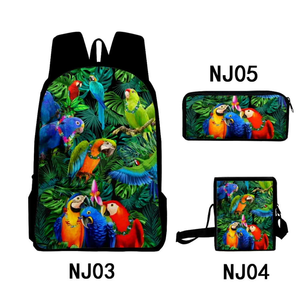 Classic Monster Green Bird Parrot 3D Print 3pcs/Set pupil School Bags Laptop Daypack Backpack Inclined shoulder bag Pencil Case
Classic Monster Green Bird Parrot 3D Print 3pcs/Set pupil School Bags Laptop Daypack Backpack Inclined shoulder bag Pencil Case