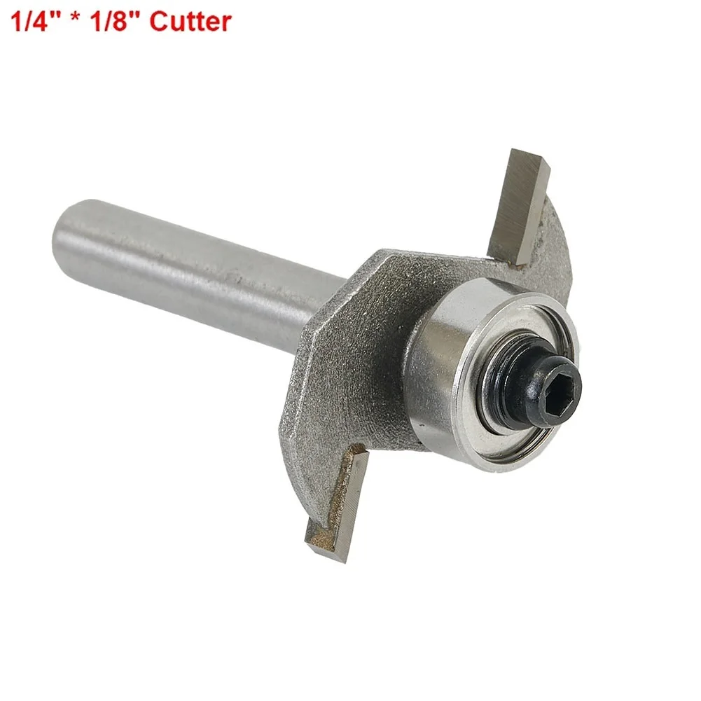 T Slot Cutter Router Bit 1/4\" Shank 1/8\" Cutting Depth 2 Flutes HSS Cutter Grooving Two Edges Of Ball T-type Milling Cutter
T Slot Cutter Router Bit 1/4\" Shank 1/8\" Cutting Depth 2 Flutes HSS Cutter Grooving Two Edges Of Ball T-type Milling Cutter