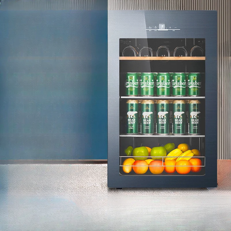 Ice Bar Household Small 96/140 liter Living Room Office Small Refrigerator Tea Freshness Cabinet Refrigerated Red Wine Cabinet
Ice Bar Household Small 96/140 liter Living Room Office Small Refrigerator Tea Freshness Cabinet Refrigerated Red Wine Cabinet