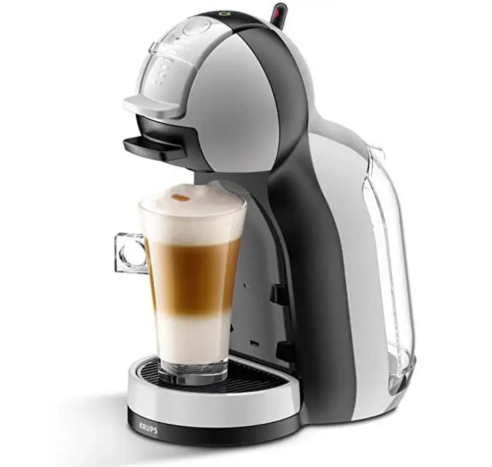

Nescafe Dolce Gusto household Capsule Coffee Machine Home Full Auto Mini Me KRUPS cafe maker 230V milk foam KP123B GREY DIY